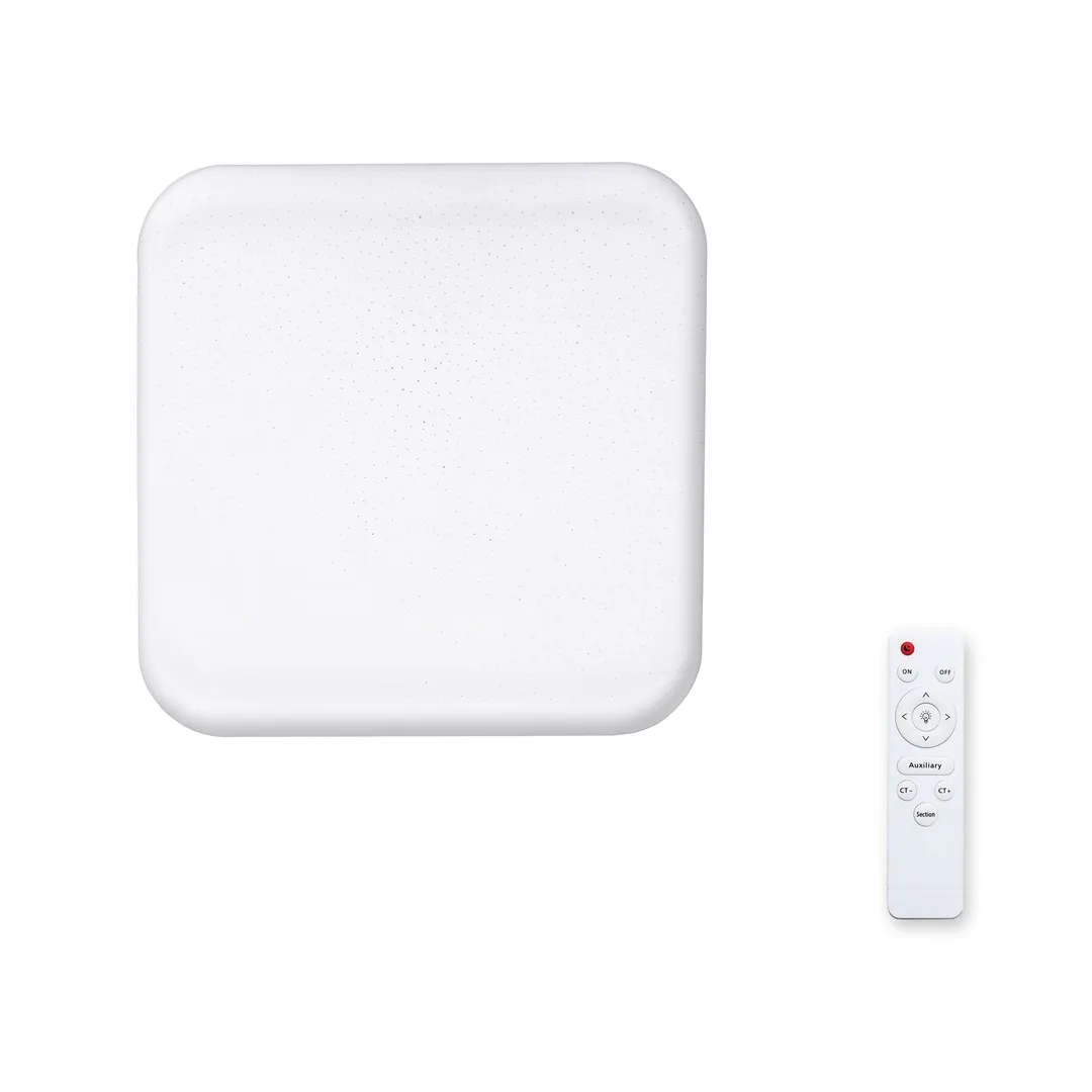 Plafonjerka Palermo 53x53cm 72W LED 4320lm sa daljins. bela Milagro