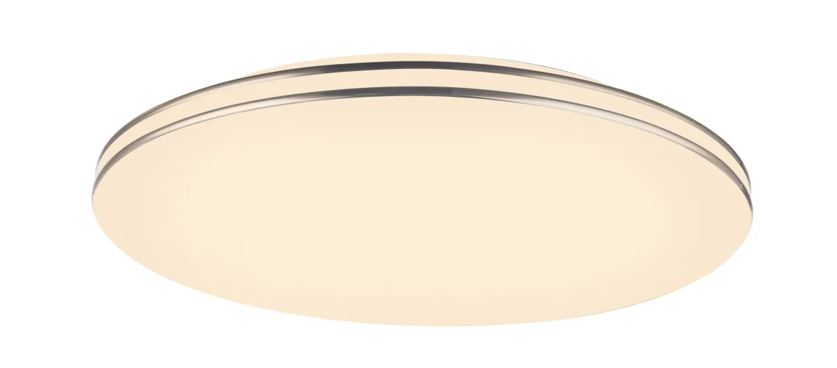 Plafonjerka Pierre LED 48W fi 53cm bela sa daljin. upravlj. Globo