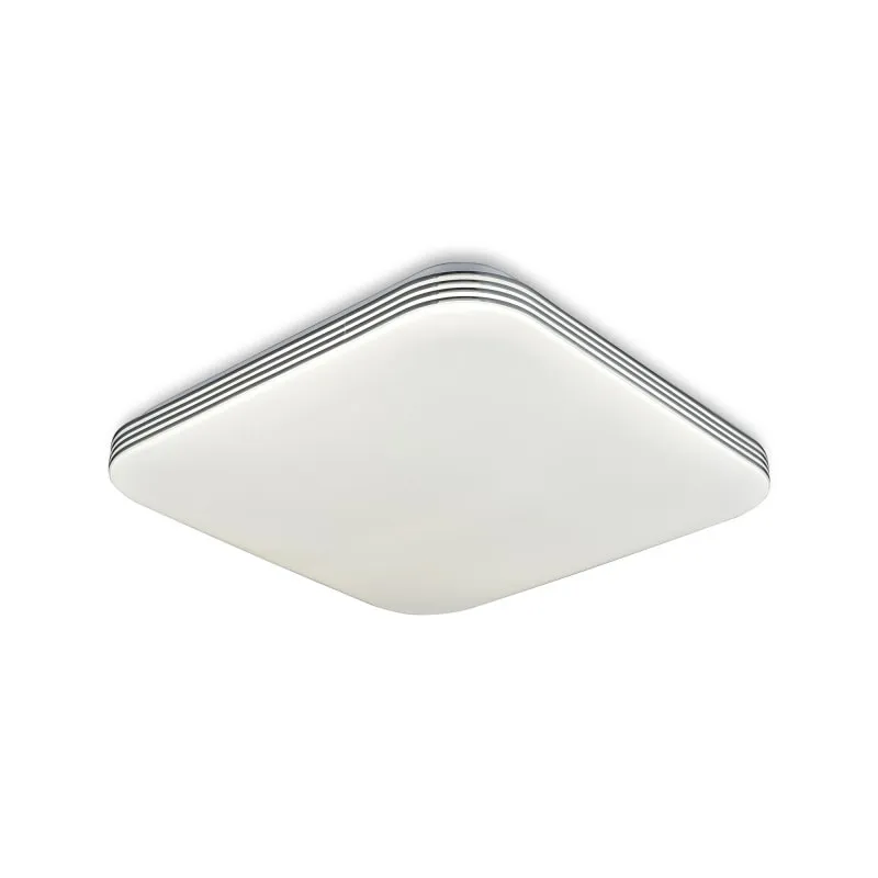 Plafonjerka Polar 1x24W SMD Led 1800lm 34x34x9cm hrom