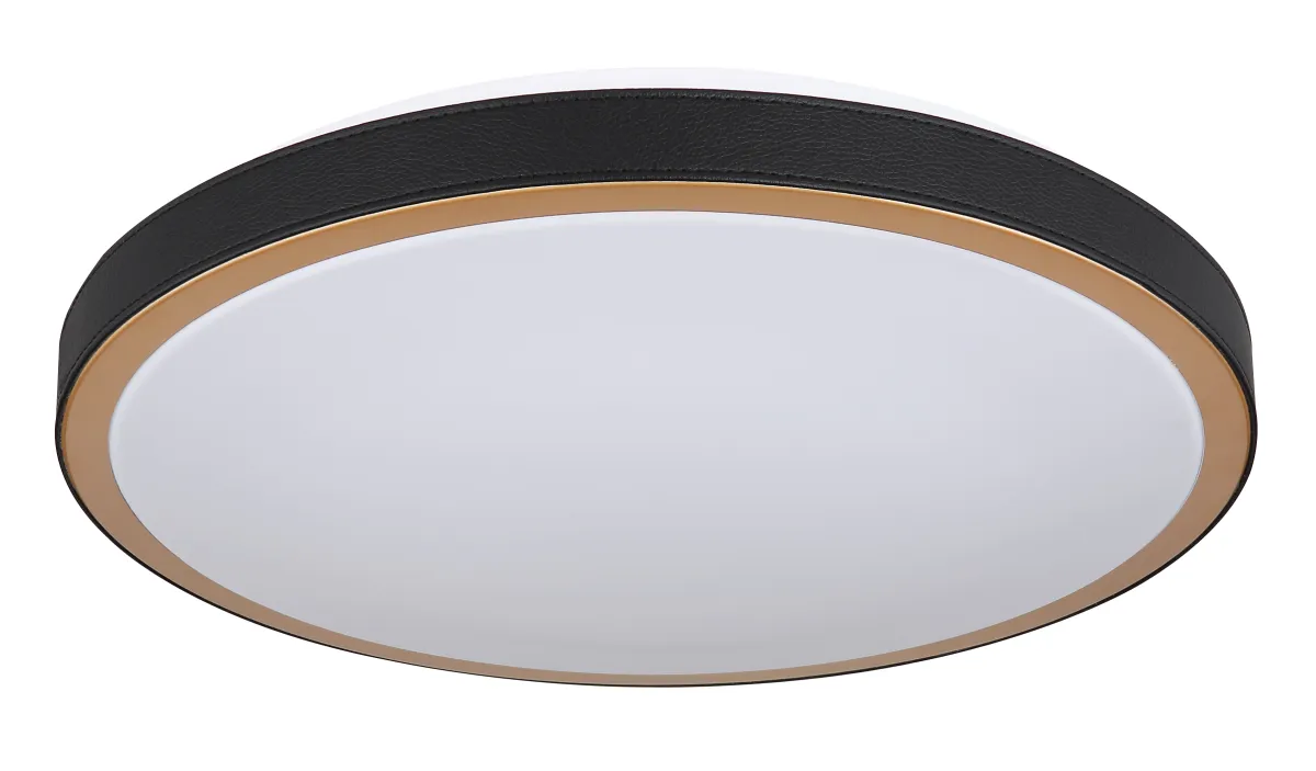 Plafonjerka Sammi LED 24W fi 42cm crna/mesing Globo