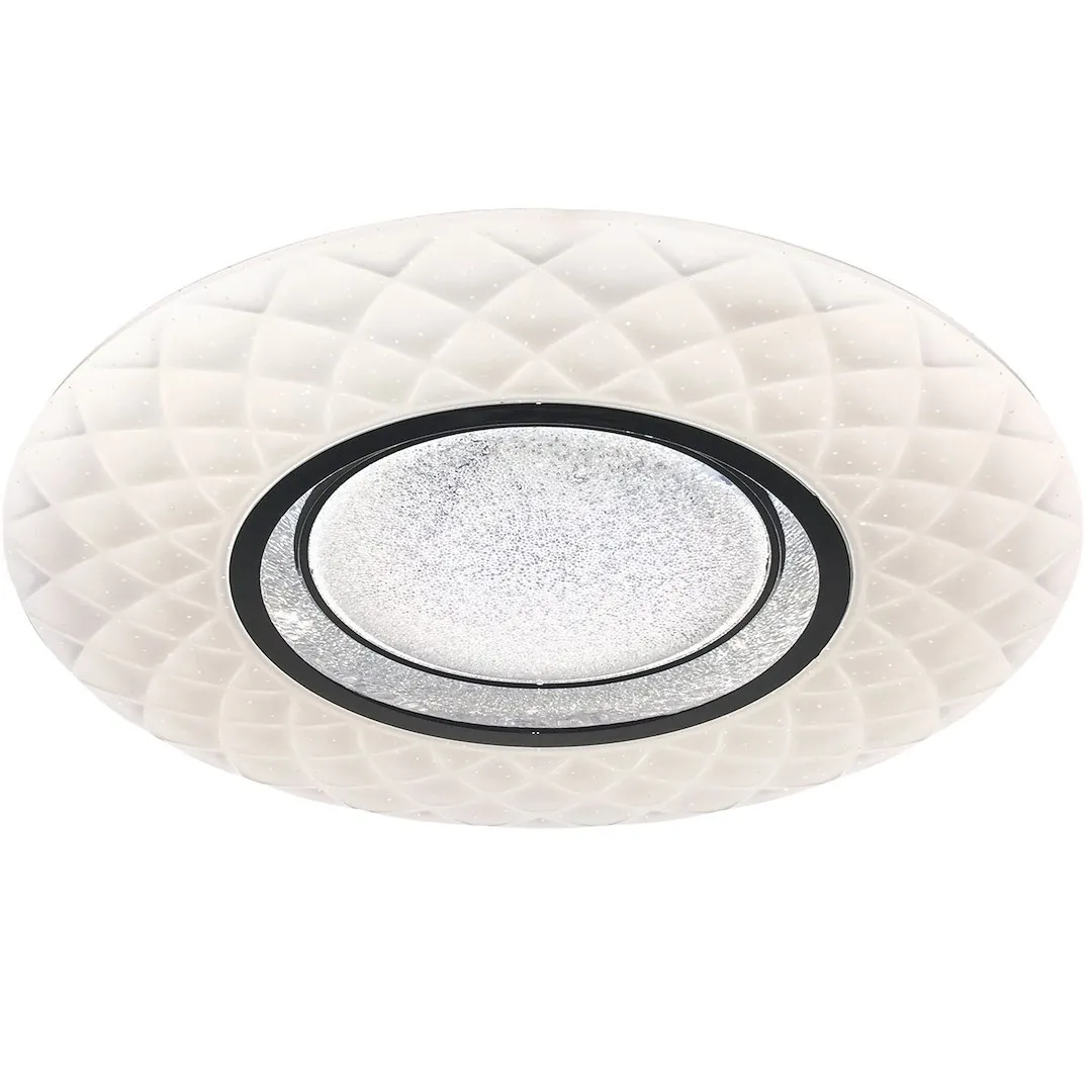 Plafonjerka Tokyo LED fi 40cm 24W 1800lm sa daljins.bela Milagro