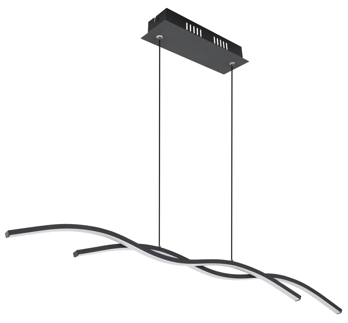 Plafonska Led svjetiljka-visilica Marius 20W 88x8x118cm crna Globo