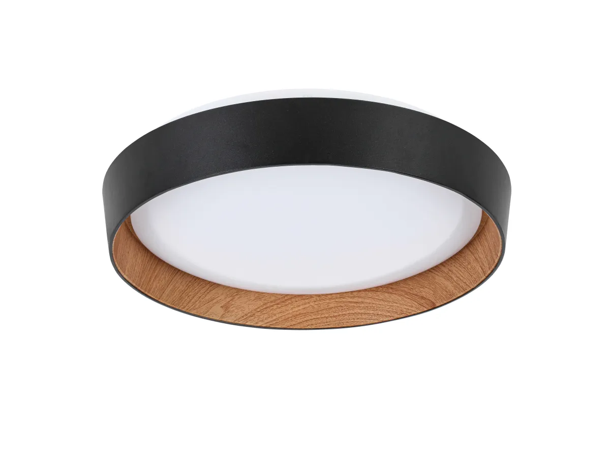 Plafonska svetiljka Atlas 29W Led 3900lm 4000K crna mat/bela Esto