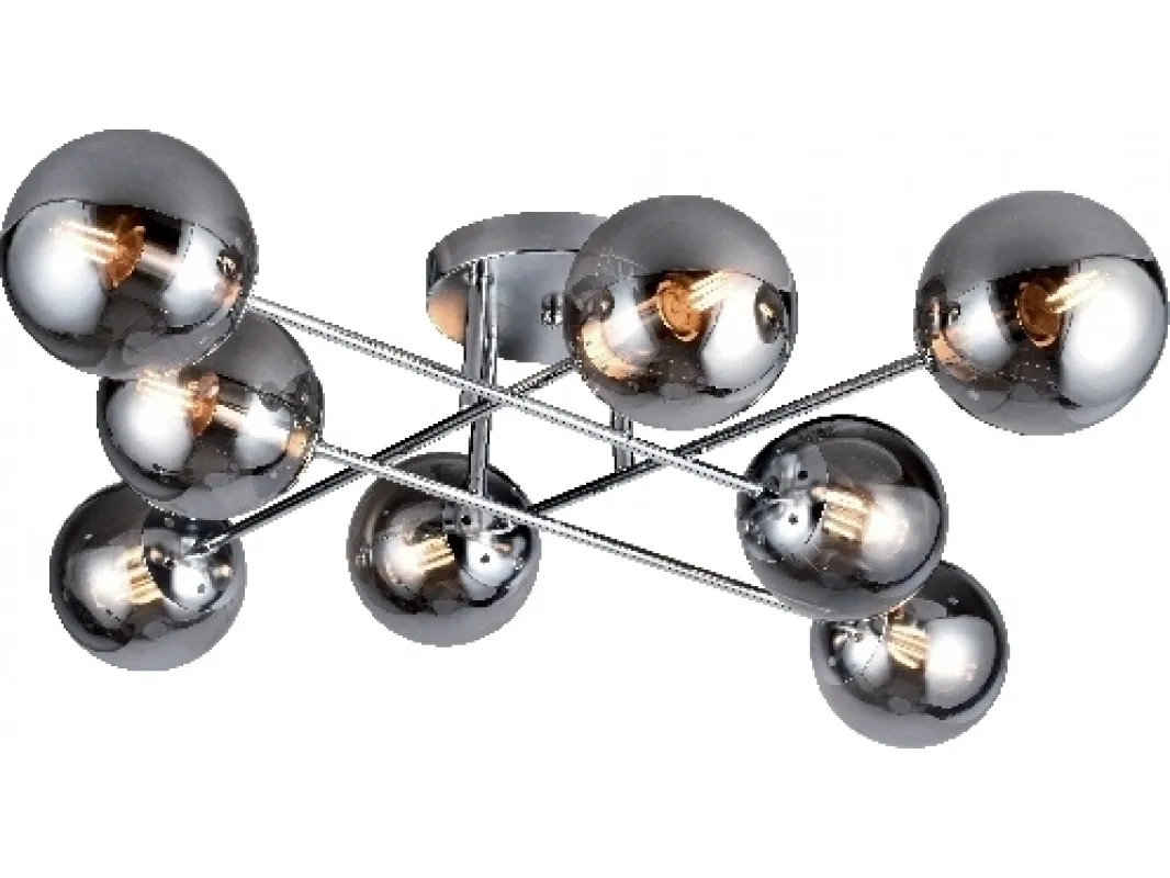 Plafonska svetiljka Ermina E14 maks. 8x40W IP20 hrom Elmark