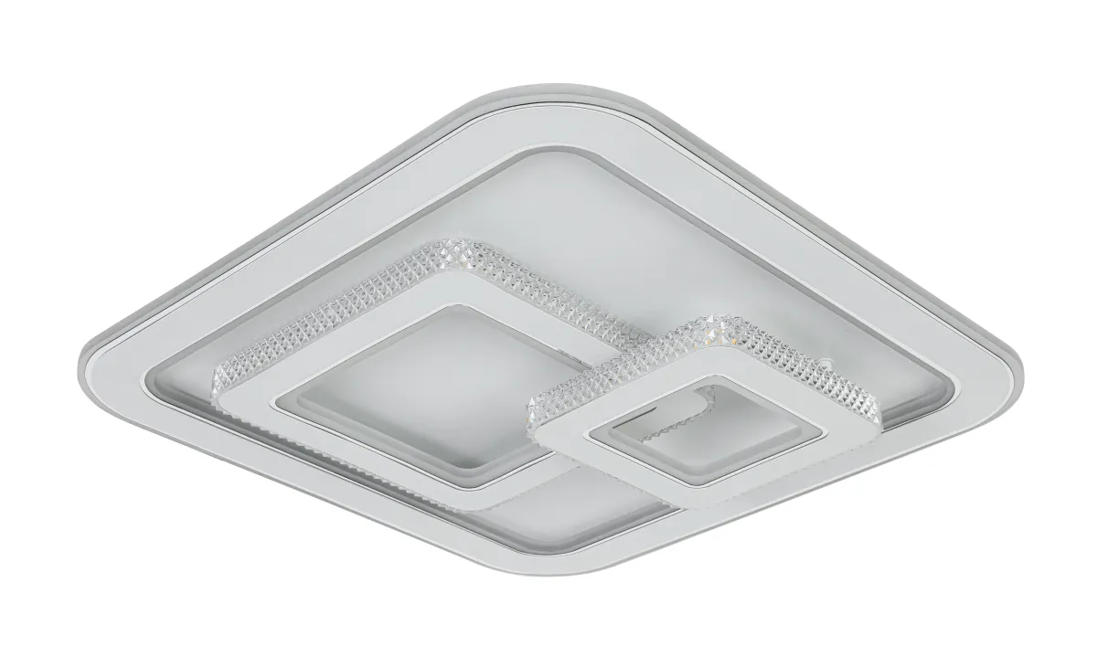 Plafonska svetiljka Mateo 32W Led 3200lm bela/hrom Esto