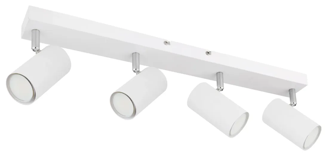 Plafonska svetiljka Robby GU10 4xmaks.35W bela Globo