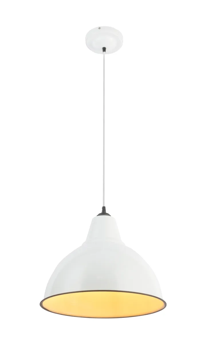 Plafonska svetiljka-visilica 1x60W E27 fi 36x120cm bela Globo