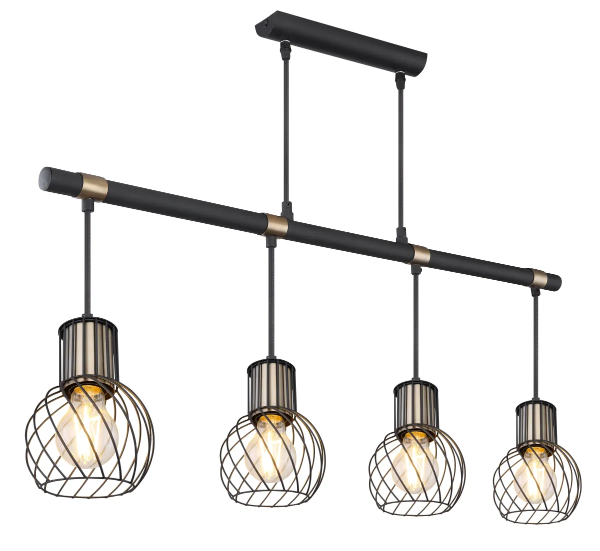 Plafonska svetiljka visilica Argusto 4xE27 40W 870X120 mm Globo
