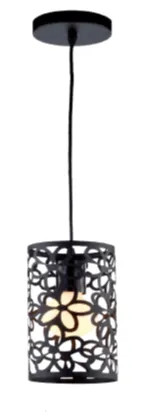 Plafonska svjetiljka visilica Janis-1A 1x40W E27 crna 130mm