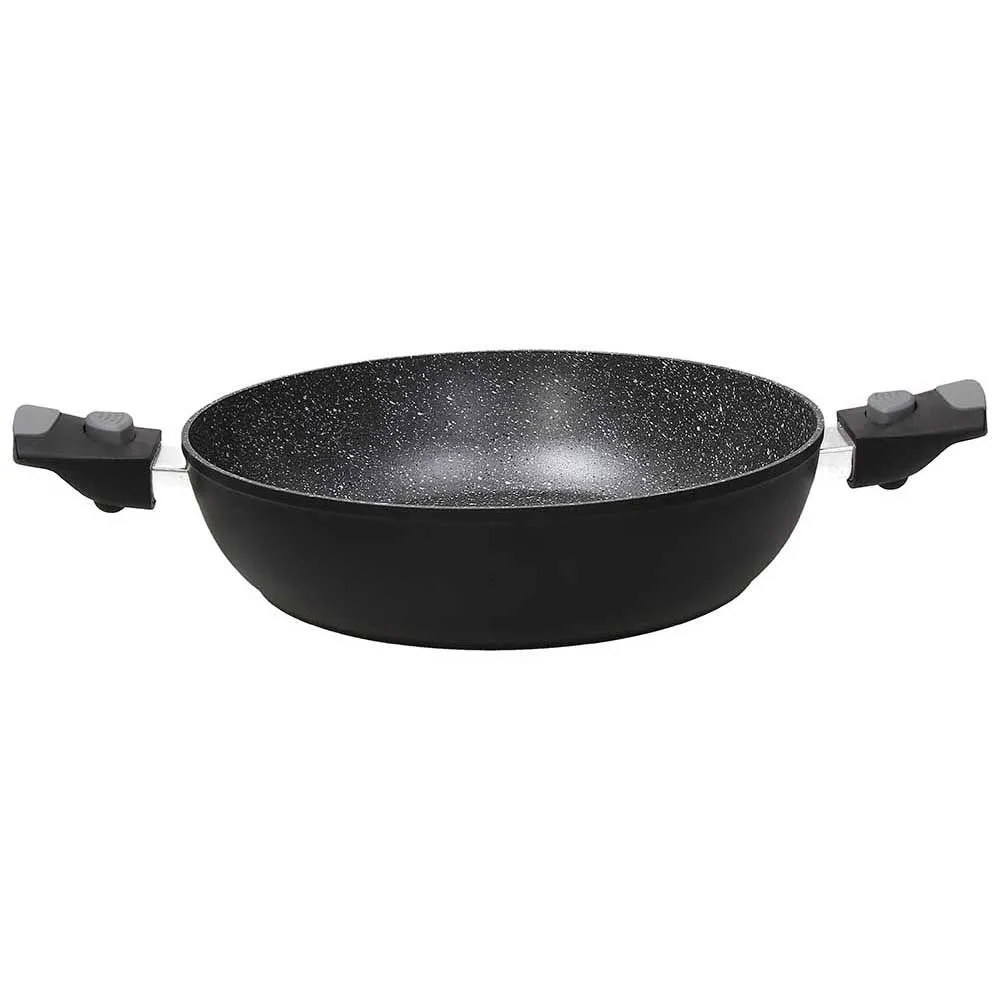 Plitka šerpa Grancucina Space Saving fi 28 crna Tognana