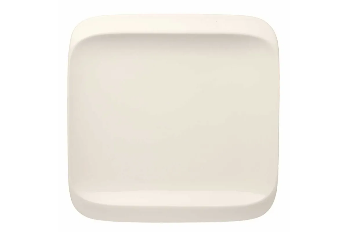 Plitki tanjir INFINITY 26.5x26.5cm beli Tognana
