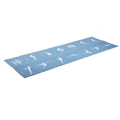 Podloga za jogu sklopiva 174x62x0.5cm plava Umbro