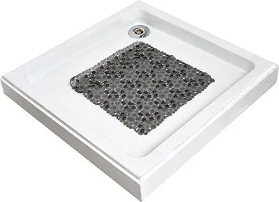 Podloga za kadu Bubbles 50x50cm siva Tendance