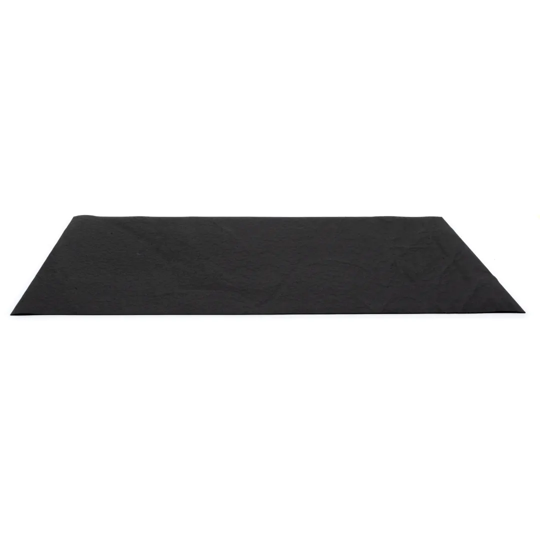 Podloga za roštilj BBQ 80x120cm crna Ecotrend