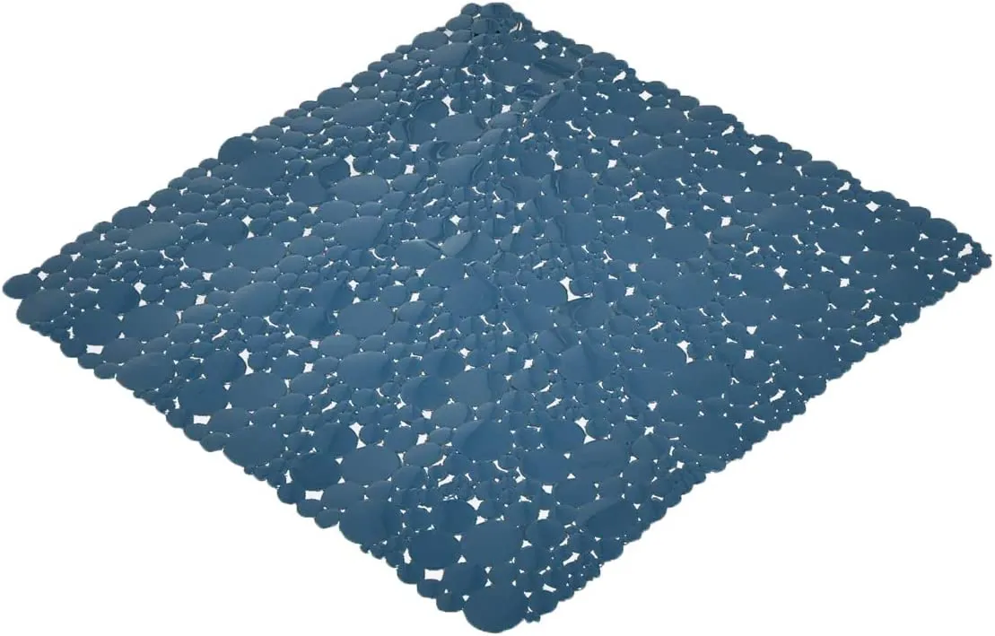 Podloga za tuš kabinu Bubbles 50x50cm tamno plava Tendance