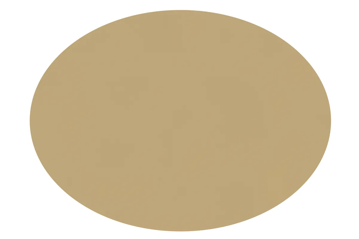 Podmetač za sto Togo 33x45cm ovalni boja peska ZicZac