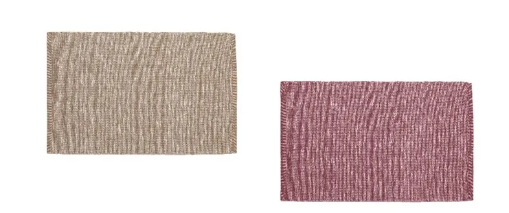 Podmetači za sto Scirocco 33x45cm sort 2/1 Amolacasa