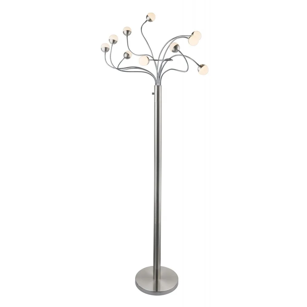Podna lampa Roslin LED 10x5W 106x192cm