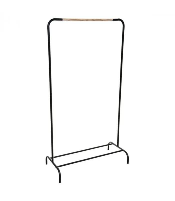 Pokretni garderober-štender za odeću 80x40x149cm crni 5five