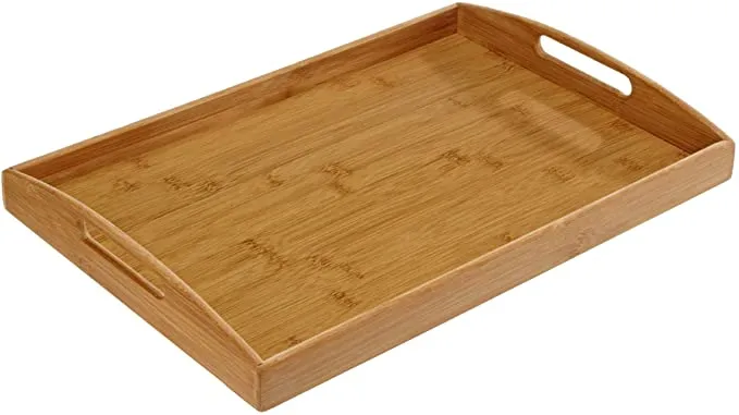 Poslužavnik drveni 44x30x5.5cm bambus Zeller
