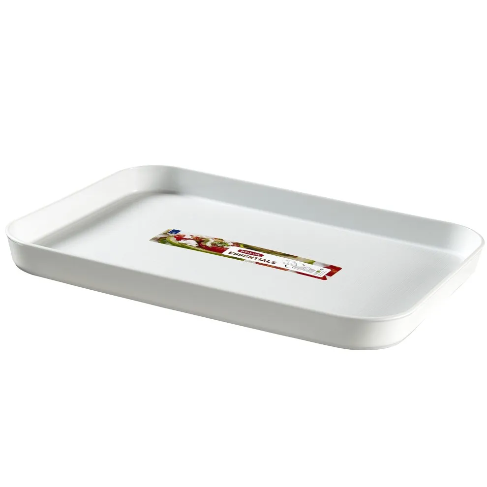 Poslužavnik Essential 308x430x35mm beli Curver