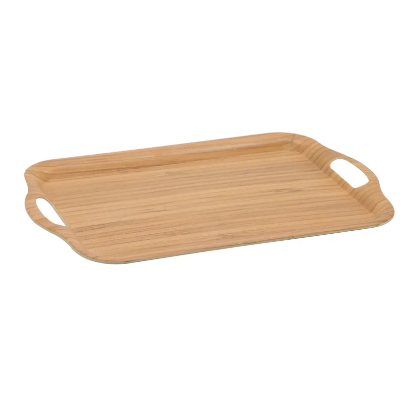 Poslužavnik Woody S 36x26cm boja drveta M-Casa collection