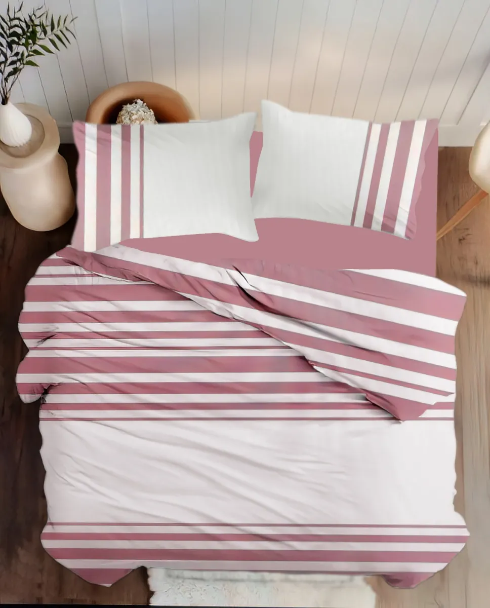 Postelj. Soft Touch Ranf. za jedan krevet puder roza/bela Colours of life