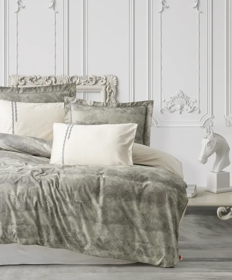 Posteljina Elite Saten Sendero za franc. krevet Cottonbox
