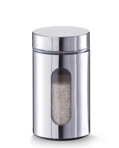 Posuda 750ml fi 10.2x18cm staklo/inoks Zeller