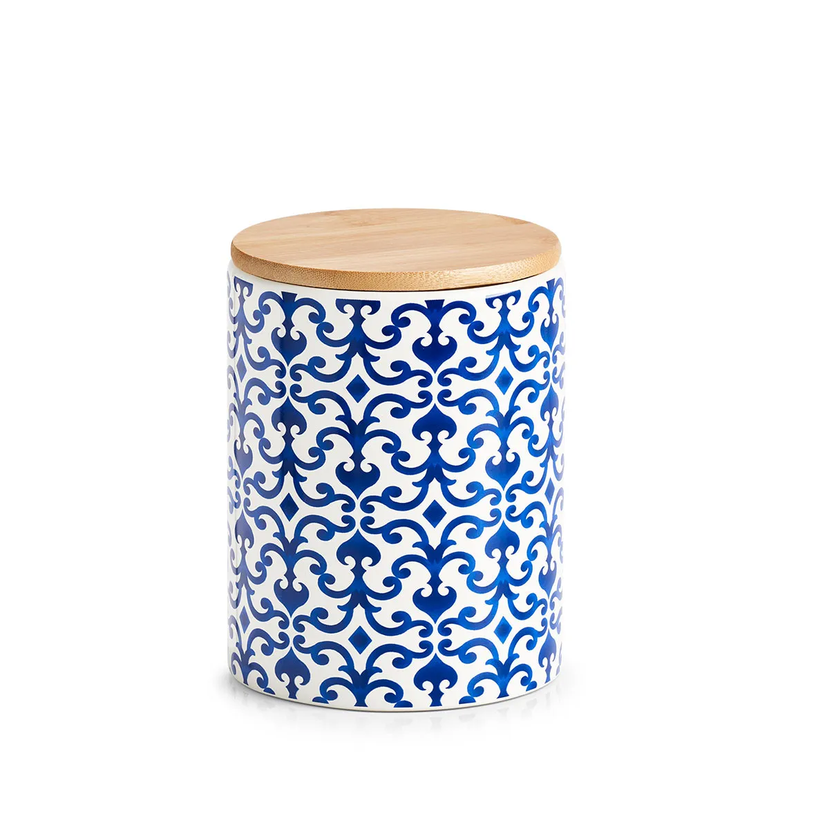 Posuda Morocco 900ml fi 11x15.3cm sa poklopcem plavo/bela Zeller