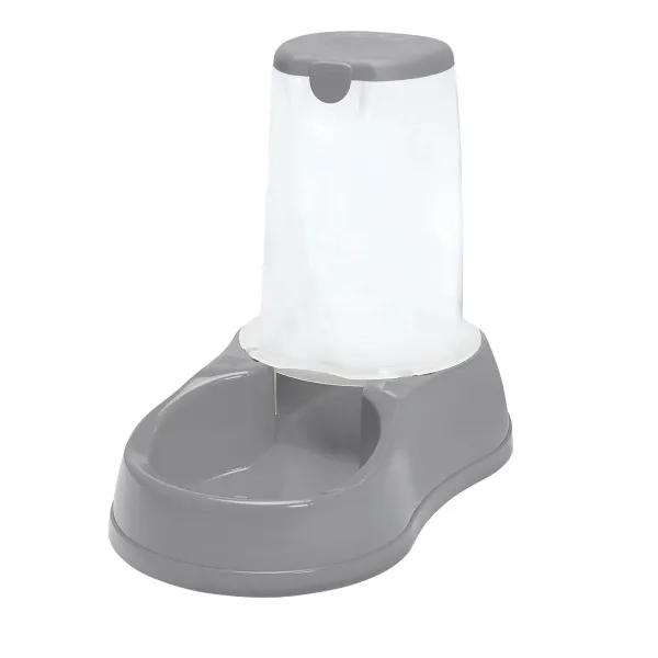 Posuda za hranu za kućne ljubimce Break 3.5l siva Stefanplast