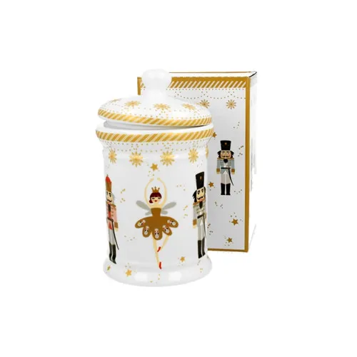 Posuda za keks Christmas Ballerina 800ml sa poklopcem Duo