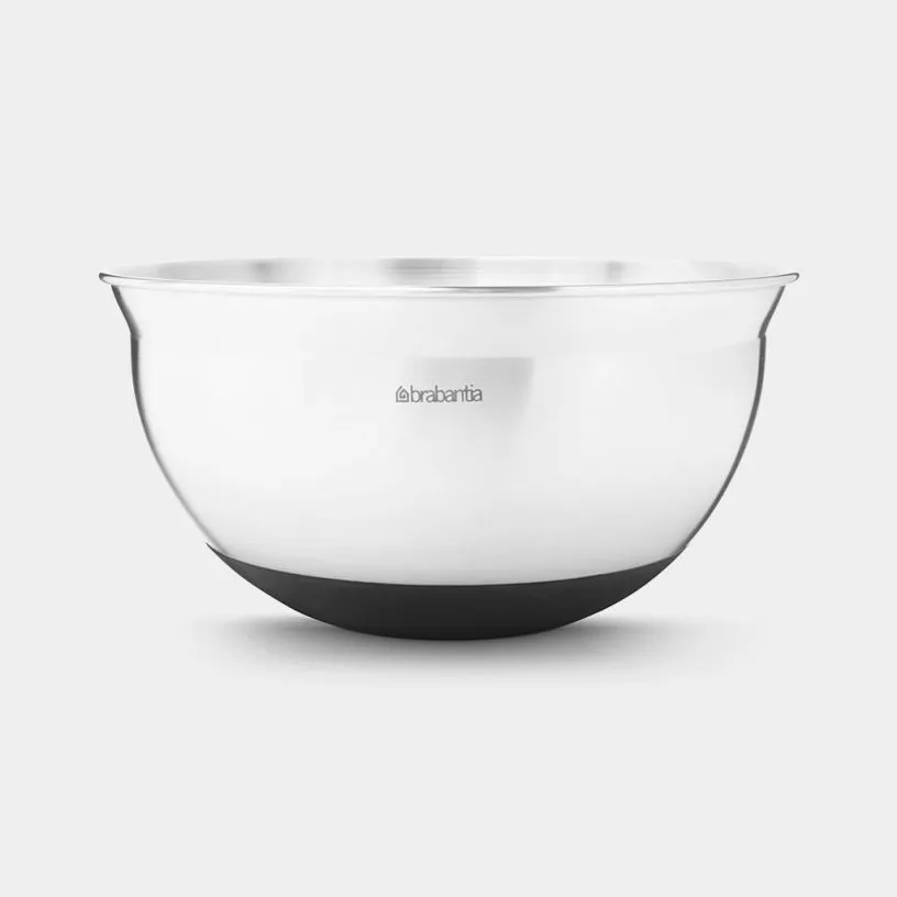 Posuda za mešanje Profile sa silikonskim dnom 1.6l inoks/crna Brabantia