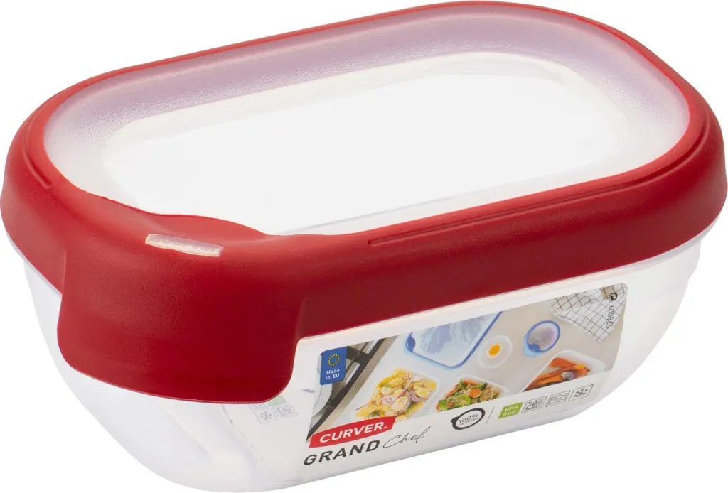 Posuda za odl. hrane Grand Chef 0.5l sa crvenim poklop. Curver
