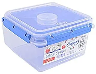 Posuda za odl. hrane sa kutij. za sos Fresh System  2.25l Tontarelli