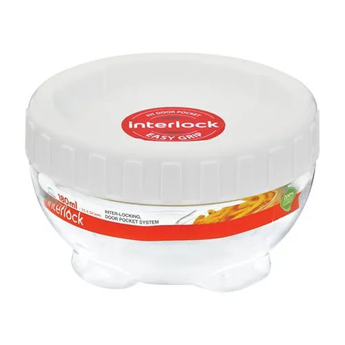 Posuda za odlag. hrane Interlock 180ml sa poklopcem Ghidini