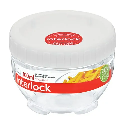 Posuda za odlag. hrane Interlock 300ml sa poklopcem Ghidini
