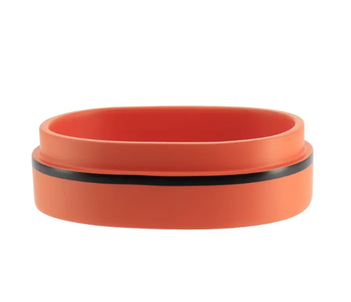 Posuda za sapun 12.7x9x3.6cm narandžasta/crna Tendance
