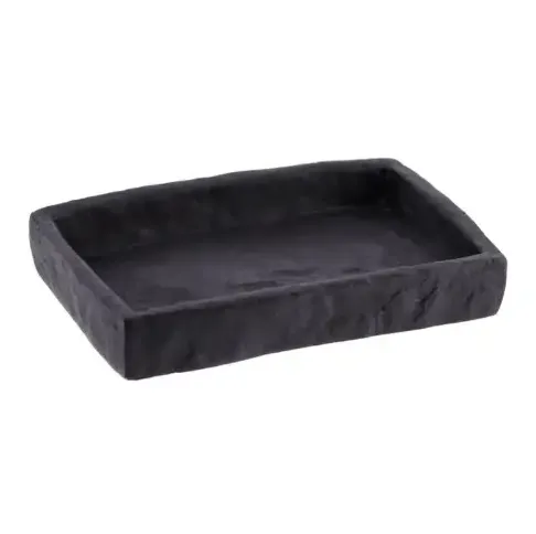 Posuda za sapun 2x13x9cm crna Tendance