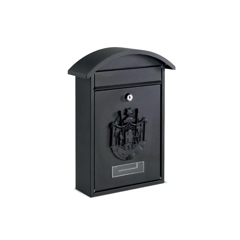 Poštansko sanduče Genziana 36x25.5x10cm crno Technomax