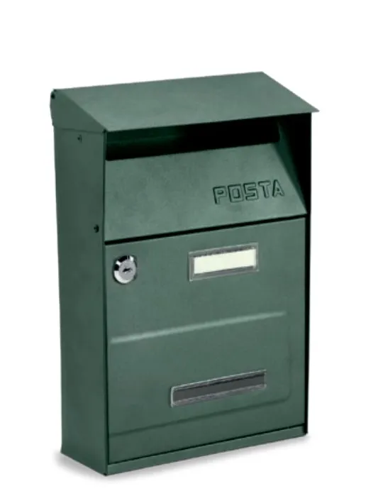 Poštansko sanduče Mimosa 33x21.5x10.5cm zeleno Technomax