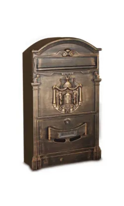 Poštansko sanduče Orhideja 41x26x9 antik-bronza Technomax