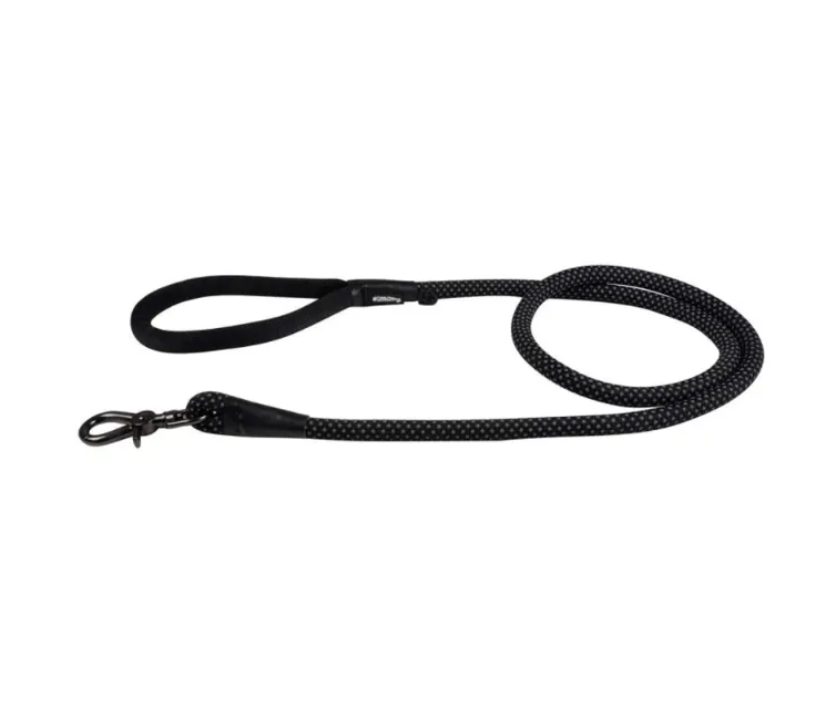 Povodac za pse 150x1.4cm crni