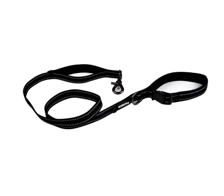 Povodac za pse 150x2.5cm crni