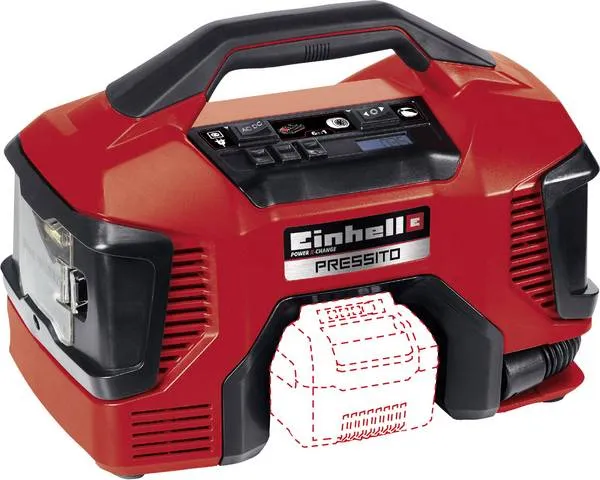 PRESSITO Aku. hibridni kompresor Solo Expert 18V Einhell