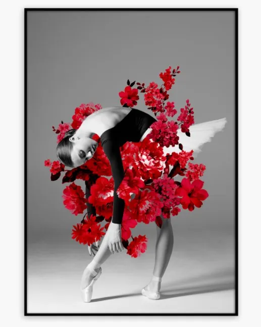 Print slika Artbox Digi AB179 50x70cm Ballerina Styler
