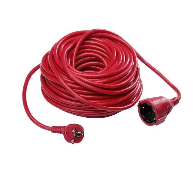 Produžni kabl H05VV-F 3x1.5 25m crveni Schwabe