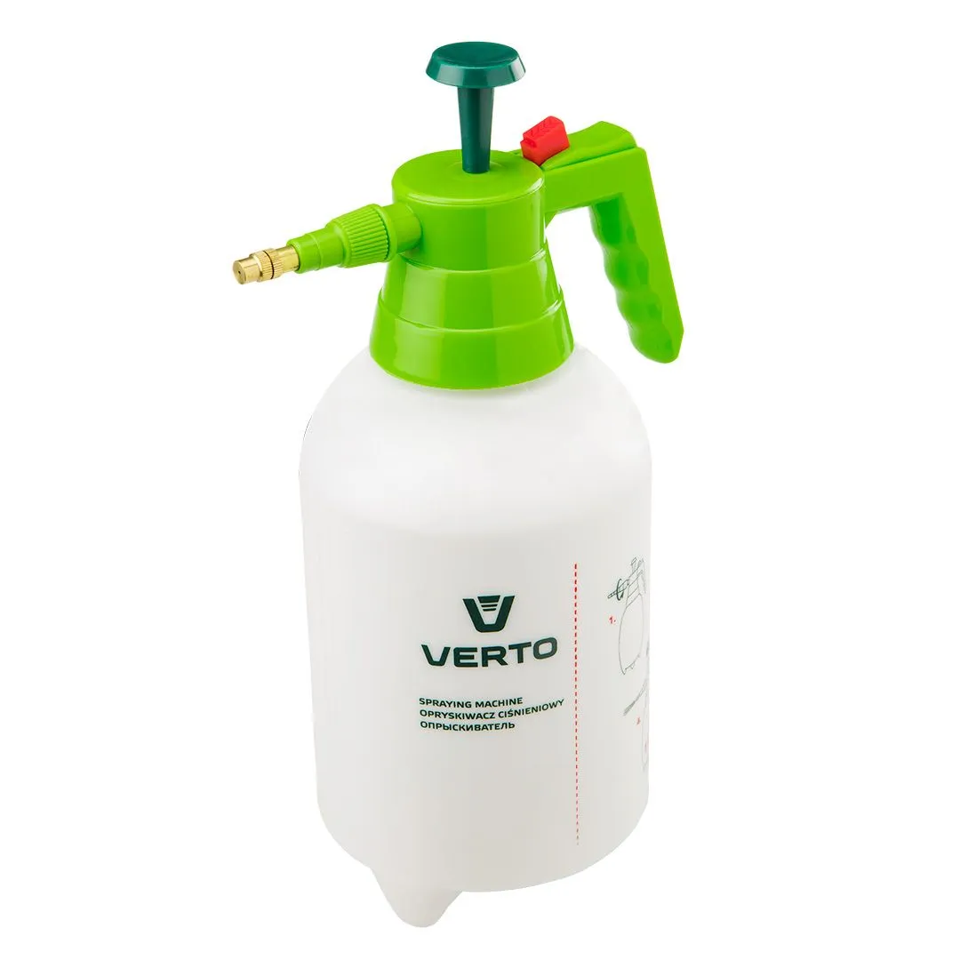 Prskalica za bilje 2 lit. bela/zelena pvc Verto