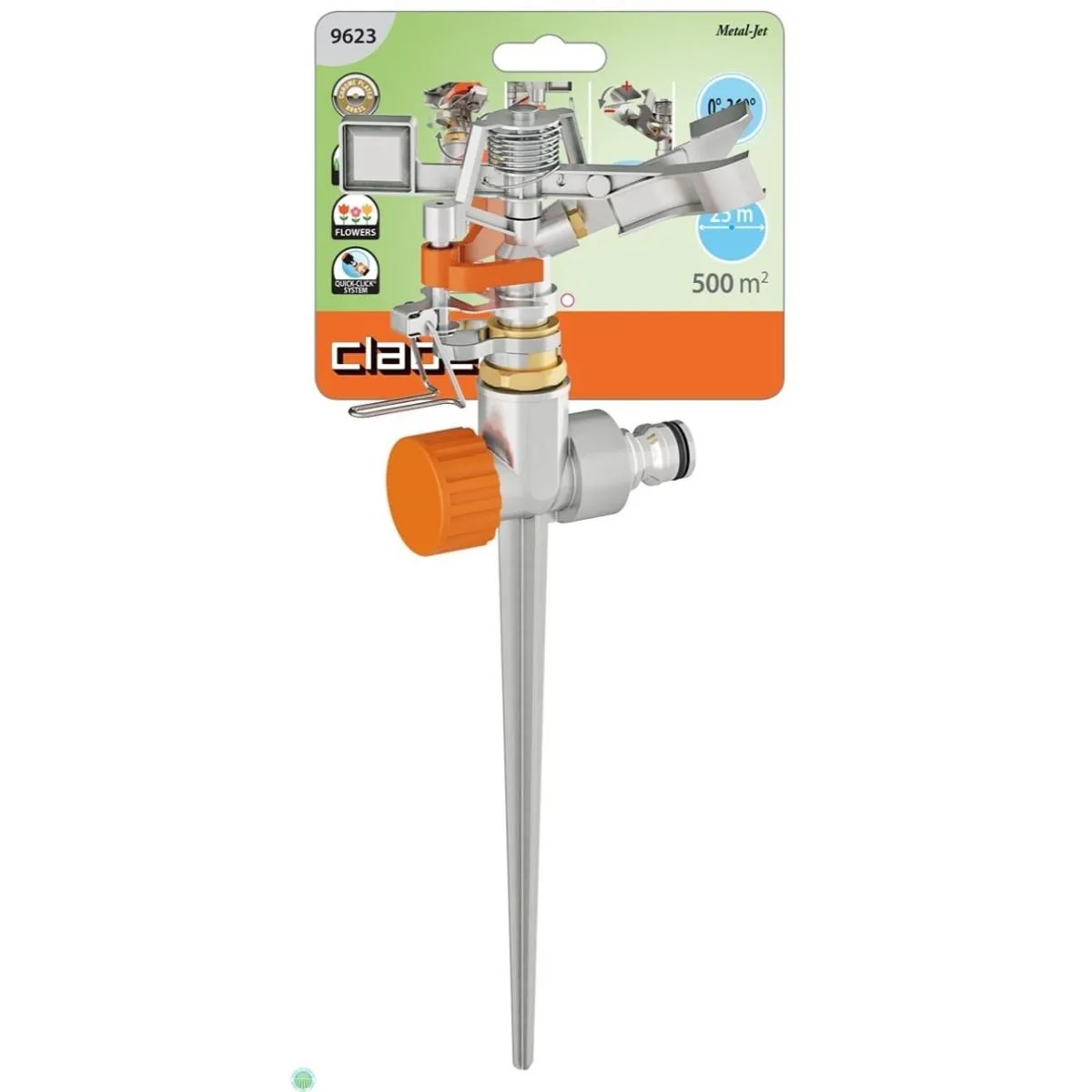 Prskalica za navodnjavanje Impact Spike Metal-Jet Claber