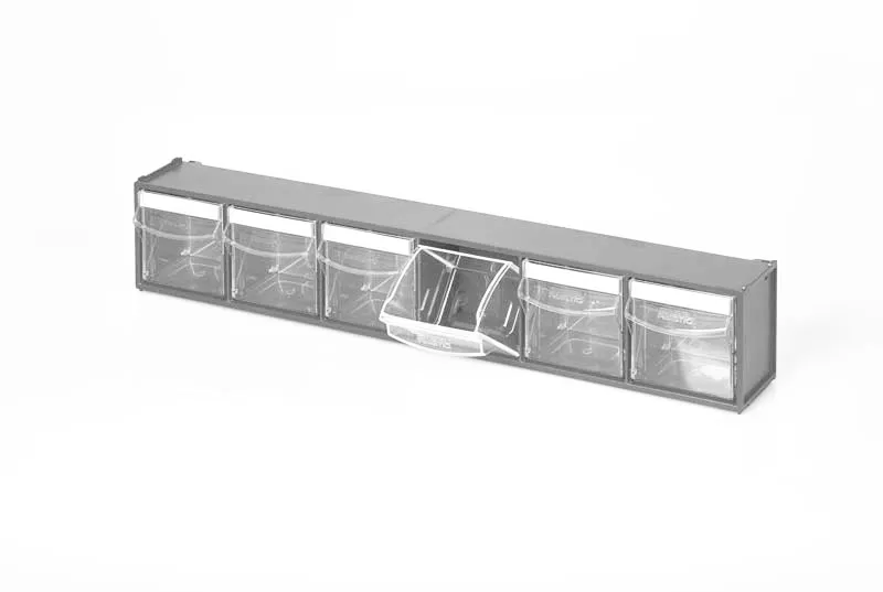 Pvc kutija na izvlačenje 6/1 600x112x96 siva
